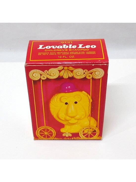 Avon Other - Avon Lovable Leo Childrens Shampoo Bottle Coin Bank 1974 Collectible NIB NOS VTG